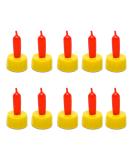 10 PCS Pritchard Nipples for Small Animals - Soft Rubber Milk Drink Nipple for Feeding Sheep, Goat, Lamb, Pup, Dog, Kids - Buy Online on SooperMarket.com