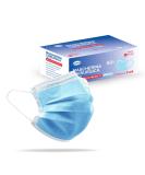 Medical IIR Standard EN14683 Certified 3-Layer Disposable Face Masks - Blue 50 Pack | BFE 98% Oral & Surgical Protection - Buy Online on SooperMarket.com