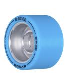 Riedell Sonar Ninja Roller Skate Wheels - 59mm x 38mm Blue - 4 Pack - Buy Online on SooperMarket.com