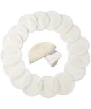 Eco-Friendly Reusable Makeup Remover Pads - Soft White | International Shipping Available - Buy Online on SooperMarket.com