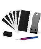 EHDIS 72pcs Hair Extension Tapes with Tweezers & Scraper - Pre-cut Double Sided Adhesive for Lace Wig, Hairpiece, Toupee, Hair Weft - Buy Online on SooperMarket.com