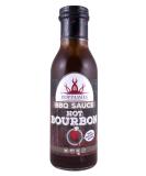 Poppamies BBQ Sauce Hot Bourbon - Well-suited for grilled food and burgers and for use as a dip and cooking sauce - Spiciness 6/10-410g - Buy Online on SooperMarket.com