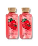 Bath & Body Works Strawberry Soda Shower Gel Gift Set - 2 Pack (10 Oz each) - Buy Online on SooperMarket.com
