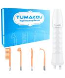 Portable High Frequency Facial Machine with 4 Tubes | TUMAKOU Skin Wand - Buy Online on SooperMarket.com