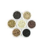 KOCONI 500pcs Dark Brown Nano Rings Nano Beads Copper Micro Rings Micro Beads Rings Micro Nano Beads Micro Links Nano Extensions Beads Nano Micro Rings 3mm #3 Dark Brown 500 Count (Pack of 1) #3 Dark Brown - Buy Online on SooperMarket.com