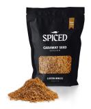 Premium Spiced Ground Caraway Seed - 6oz Resealable Bag for Cooking, Baking, and Seasoning - Ideal for Rye Bread, Curry, Stew, and Liquors - Buy Online on SooperMarket.com