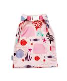 Hisprout Grab and Go Waterproof Washable Reusable Diaper Wet Bag (Pink Fish) - Buy Online on SooperMarket.com
