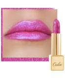 Oulac Metallic Shine Purple Pink Lipstick for Women High Impact Lipcolor with Moisturizing Creamy Formula Vegan & Cruelty-Free Full-Coverage Lip Color 4.3 g/0.15 oz (Velocity(15)) Velocity(15) Metallic Vivid Fuchsia - Buy Online on SooperMarket.com