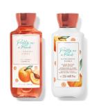 Bath and Body Works Pretty as a Peach Shower Gel and Body Lotion - Refreshing & Nourishing Set - Buy Online on SooperMarket.com