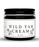 Organic Wild Yam Cream - Natural Day & Night Sweats Relief for Men & Women | Deep Moisturization & Hormone Balance - 60g/2oz - Buy Online on SooperMarket.com