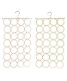 Bohue 2Pcs Bird Swings Stand Parrot Hanging Climbing Net 28 Laps of Climbing Net Bird Toys Cotton Rope Hammock Ladder Circle Swing Frame - Buy Online on SooperMarket.com