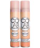 COLAB Dry Shampoo Pure Nude Pack of 2 200ml - Lightly Scented Dry Shampoo For Sensitive Scalps - Buy Online on SooperMarket.com