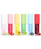 KIMIEYE 6Pcs Color Changing Lip Gloss Set | Long Lasting & Moisturizing | Hydrating Lip Oil | Waterproof Lip Balm | 0.4 fl oz (SET C) - Buy Online on SooperMarket.com