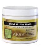 Abra Therapeutics Cold & Flu 17 oz - Herbal Bath Soak for Immune Support - Buy Online on SooperMarket.com