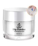 Beetles Nail Dip Powder Clear Color(1oz) for French Nail Manicure Nail Art, No Nail Lamp Needed, Long-Lasting, Strengthen Nail, Need Dip Powder Base Activator and Top Coat Gift for Mother 1 oz - Buy Online on SooperMarket.com