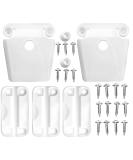 High Strength Cooler Hinge and Latch Kit - Replacement Parts for Ice Chests - Repair & Replace Cooler Components with Ease - Buy Online on SooperMarket.com