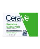 CeraVe Hydrating Cleanser Bar | Soap-Free Body and Facial Cleanser with 5% Moisturizing Cream | Fragrance-Free | Single Bar, 4.5 Ounce 4.5 Ounce (Pack of 1) - Buy Online on SooperMarket.com