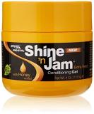 Ampro Shine 'n Jam Conditioning Gel  Extra Hold  4 Ounce Honey 4 Ounce (Pack of 1) - Buy Online on SooperMarket.com