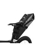 ROCKBROS 100% Waterproof Bicycle Saddle Bag - IPX7 10L Rear Wheel & Seat Bag | Perfect for Cycling Adventures - Buy Online on SooperMarket.com