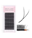 Y lash extensions yy eyelash extension 2D eyelash extension c curl yy lashes premade volume 2D fans (0.05-c mixed 8-15mm) 0.05c 8-15mm - Buy Online on SooperMarket.com
