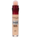 Maybelline Concealer Instant Anti-Age-Radier rubber eye Concealer dark rings and flaws Concealer Ultra Blendable Formula 01 Light (packaging can vary) 01 Light 6.8 ml (1 Pack) - Buy Online on SooperMarket.com