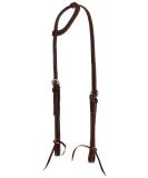 Weaver Leather Latigo Leather Flat Sliding Ear Headstall Burgundy ,One Size - Buy Online on SooperMarket.com