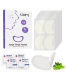 Acotye Pimple Patches - 32 Powerful Large Tea Tree Oil & Salicylic Acid Acne Treatments for Quick Healing of Breakouts on Chin Cheeks & Back - Buy Online on SooperMarket.com
