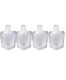 4 Pack Travel Bags Set | Refillable Portable Liquid Bags for Shampoo Cleanser & Gel (30ML) - Perfect for International Travel - Buy Online on SooperMarket.com