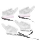 PLAFOPE 2 Pairs Anti-Eating Gloves for Kids | Thumb Protector & Hand Mittens for Nail Biting | Breathable Finger Guard | Child Nylon Gloves 11x7x0.5cm | Pink Black - Buy Online on SooperMarket.com