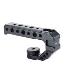 UURig R005 Camera Top Handle Grip with 3 Cold Shoe Adapters for Sony A7III - Stabilizing Rig for Mounting Microphone, LED Light, and Monitor - Metal Construction for Easy Low Angle Shots - Buy Online on SooperMarket.com