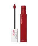 Maybelline New York Super Stay Matte Ink Liquid Lipstick, Long Lasting High Impact Color, Up to 16H Wear, Exhilarator, Ruby Red, 0.17 fl.oz 340 EXHILARATOR - Buy Online on SooperMarket.com