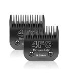 4F replacement knife for the fur care of dogs compatible with Heiniger/Moser Max45/Andis/Oster A5/choice 10 km series clipper for dogs size 4f 3/8 inch (9.5 mm) cutting length 2 units 4F-9.5 mm (2 sets) - Buy Online on SooperMarket.com