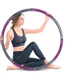 FEECCO 3.2 LB Weighted Hula Exercise Hoop for Weight Loss - 8 Detachable Sections - Buy Online on SooperMarket.com