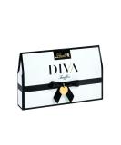 Lindt Chocolate Diva Pralin s Collier - 10 Gourmet Chocolates in 4 Flavors | 114g Gift Box | Perfect Praline Gift for Any Occasion - Buy Online on SooperMarket.com