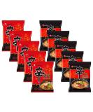 CNMART Nongshim Shin Black Ramyun and Shin Ramyun Instant Ramen Noodle 2 Flavours Assorted Bundle (Pack of 10) - Buy Online on SooperMarket.com