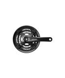 SHIMANO Tourney 170 28/38/48 FC TY501 Crankset with Chain Guard - 6/7/8 Speed Compatible - Buy Online on SooperMarket.com