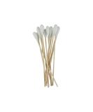 Cotton buds 50 pieces large head one-sided 150mm wooden cotton swabs non-sterile - Buy Online on SooperMarket.com
