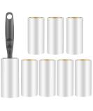 8 Roll Lint Roller for Clothing & Pet Hair 480 Sheets Self-Adhesive Perfect for Sofas Carpets Dust Dog & Cat Fur - Buy Online on SooperMarket.com