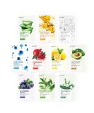 [PACK OF 10] EUNYUL Natural Sheet Mask Pack 10 types Korean Skincare Facial Mask Pack Aleo, Collagen, Pearl, Hyaluron, Avocado, Pomegranate, Vitamin, Blueberry, Green Tea, Cucumber Natural 10 - Buy Online on SooperMarket.com