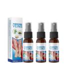 3 Pieces VeinHealing Varicose Vein Spray - Remove Varicose & Spider Veins Soothing Treatment for Legs 30ml | Improve Blood Circulation - Buy Online on SooperMarket.com