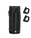 Upgraded Sports Water Bottles Pouch Bag Tactical Drawstring Molle Water Bottle Holder Tactical Pouches Travel Mesh Water Bottle Bag Tactical Hydration Carrier Black-1Pack - Buy Online on SooperMarket.com