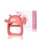 Buy Hippo Never Drop Silicone Baby Teeth Toys | Chewing Toys for 0-12 Months | Suction Pacifier & Car Seat Toy (Red) - International Shipping Available - Buy Online on SooperMarket.com
