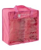 Missouri Star Pink Small Storage Bag for Precut Fabrics | Sewing Box Organizer | Canvas Carrying Case with Dividers for Quilting Projects - Buy Online on SooperMarket.com