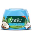 Vatika Volume & Thickness Styling Hair Cream - Tropical Coconut Nourishing Oils for Fine Hair - 140ml/4.9oz | Best eCommerce International Shipping - Buy Online on SooperMarket.com