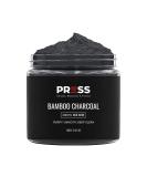 PRESS SKINCARE Bamboo Charcoal Face Mask - Exfoliating Mud Mask for Men | Pore Cleansing & Anti-Aging Hydration | 3.4 FL. OZ - Buy Online on SooperMarket.com