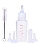 DoubleWood Nursing Bottle Kit with Replacement Nipple for Newborn Kittens, Puppies, Rabbits, Small Animals - Buy Online on SooperMarket.com