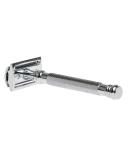 Fendrihan Double Edge Safety Razor - Classic Barber Pole Handle | Premium Shaving Gear for International Shipping - Buy Online on SooperMarket.com