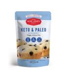 Miss Jones Baking Keto Blueberry Muffin Mix - Gluten Free, Low Carb, No Sugar Added - 10.57 oz - Diabetic, Atkins, WW, and Paleo Friendly - Buy Online on SooperMarket.com