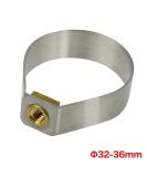 KlickFix Unisex clamp contour adapter clamps silver 32-36 mm EU - Buy Online on SooperMarket.com