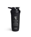 Smartshake Reforce Game of Thrones Shaker Bottle (900ml) | BPA-Free Light Resistance Sports Shaker | I Drink and I Know Things Design - Buy Online on SooperMarket.com